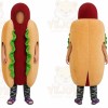 Hot Dog Mascot Costume for Adults Custom Logo Party Character Suit