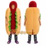 Hot Dog Mascot Costume for Adults Custom Logo Party Character Suit