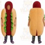 Hot Dog Mascot Costume for Adults Custom Logo Party Character Suit