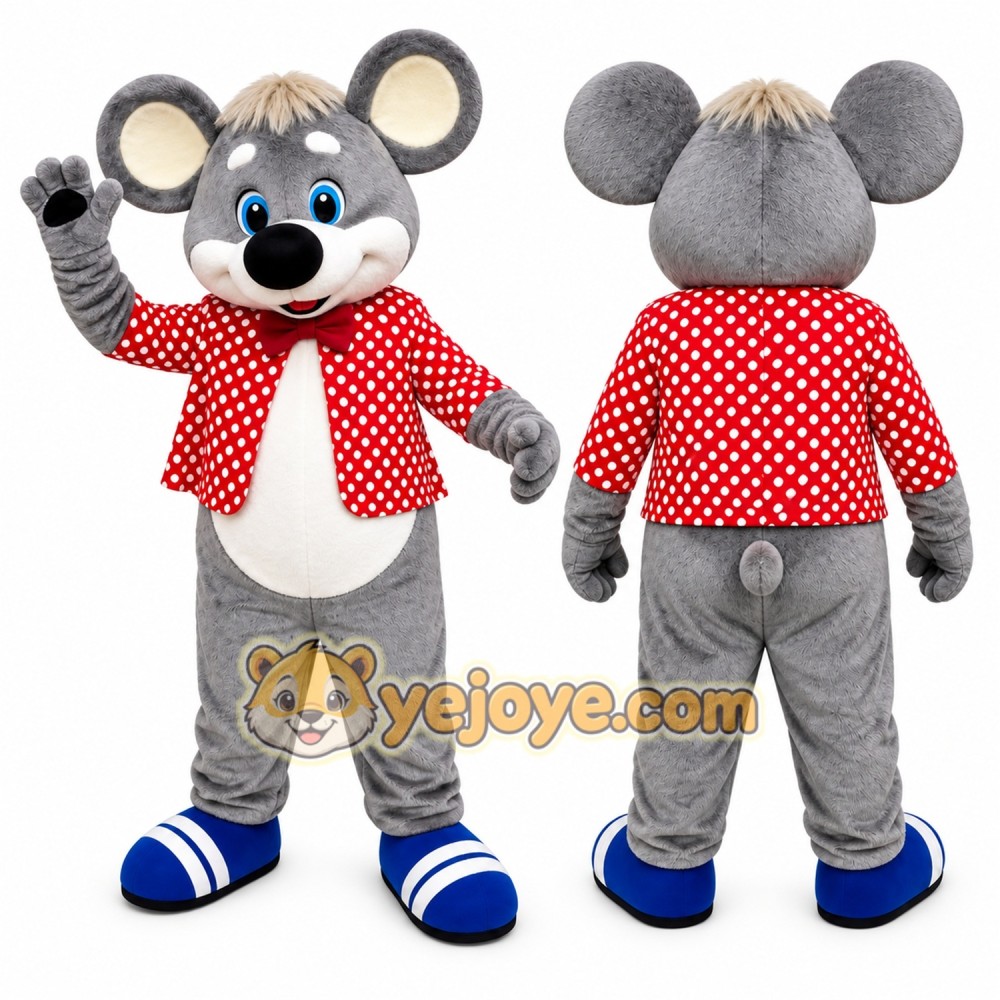 Mouse Mascot Costume for Adults Custom Logo Party Character Suit Mouse Mascot Costume for Adults Custom Logo Party Character Suit