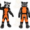 Raccoon Mascot Costume for Adults Custom Logo Party Character Suit