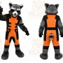 Raccoon Mascot Costume for Adults Custom Logo Party Character Suit
