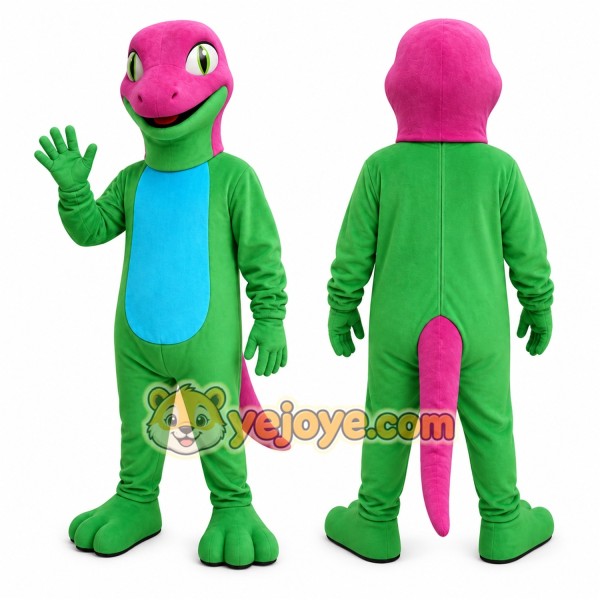 Lizard Mascot Costume for Adults Custom Logo Party Character Suit