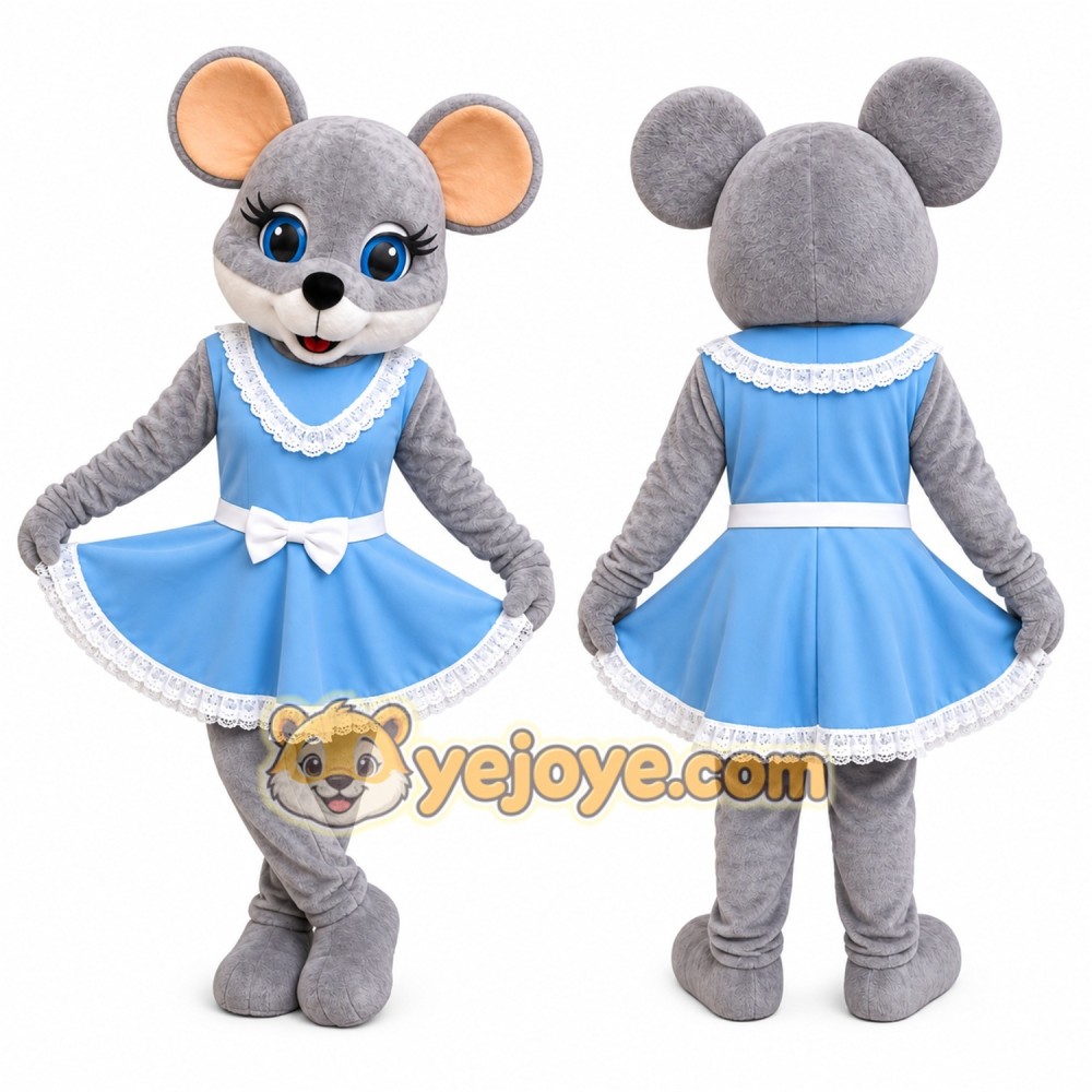 Mouse Mascot Costume for Adults Custom Logo Party Character Suit Mouse Mascot Costume for Adults Custom Logo Party Character Suit