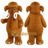 Mammoth Mascot Costume for Adults Custom Logo Party Character Suit