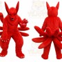Monster Mascot Costume for Adults Custom Logo Party Character Suit