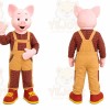 Pig Mascot Costume for Adults Custom Logo Party Character Suit
