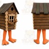 House Mascot Costume for Adults Custom Logo Party Character Suit