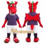 Dragon Mascot Costume for Adults Custom Logo Party Character Suit