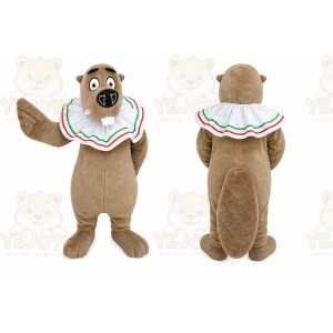 Beaver Mascot Costume for Adults Custom Logo Party Character Suit