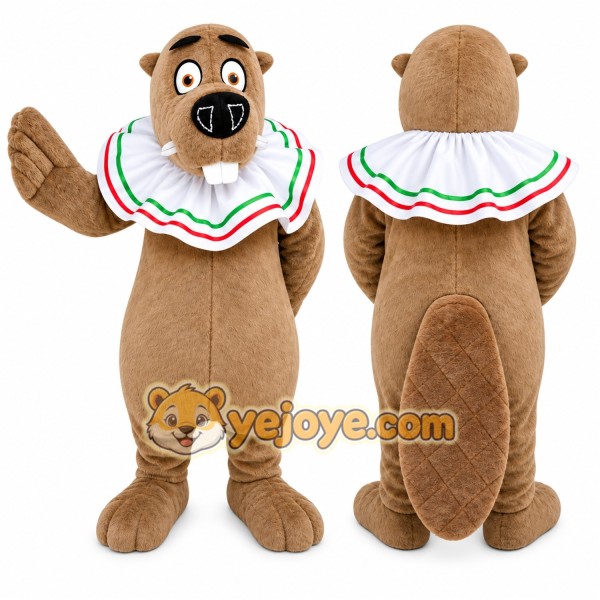 Beaver Mascot Costume for Adults Custom Logo Party Character Suit