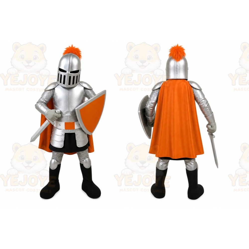 Knight Mascot Costume for Adults Custom Logo Party Character Suit