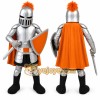 Knight Mascot Costume for Adults Custom Logo Party Character Suit