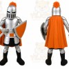 Knight Mascot Costume for Adults Custom Logo Party Character Suit