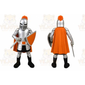 Knight Mascot Costume for Adults Custom Logo Party Character Suit
