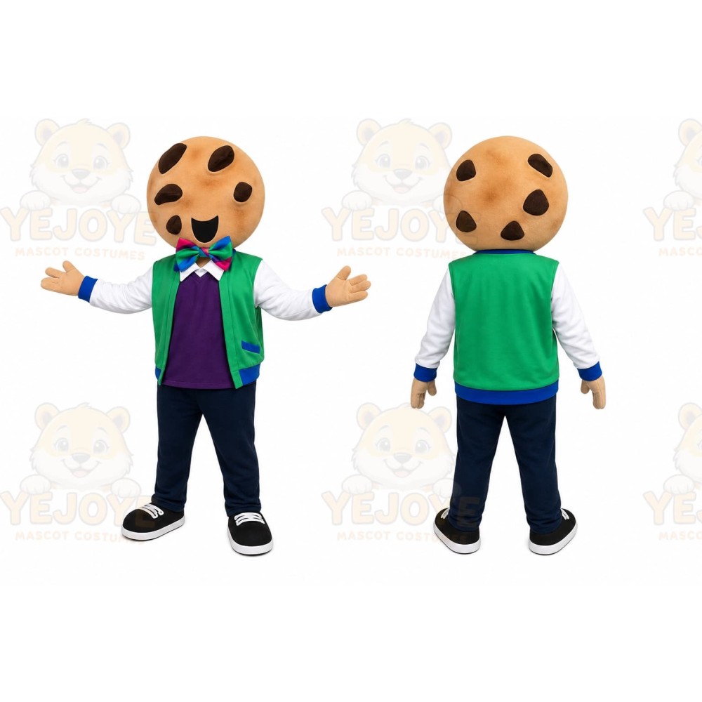 Cookie Mascot Costume for Adults Custom Logo Party Character Suit