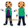 Cookie Mascot Costume for Adults Custom Logo Party Character Suit