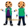 Cookie Mascot Costume for Adults Custom Logo Party Character Suit