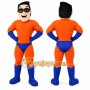 Strongman Mascot Costume for Adults Custom Logo Party Character Suit