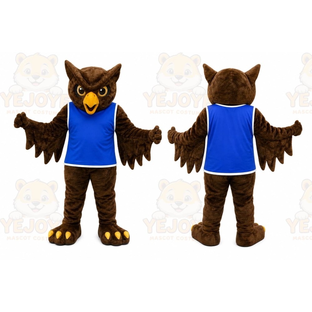 Owl Mascot Costume for Adults Custom Logo Party Character Suit