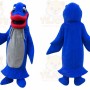 Fish Mascot Costume for Adults Custom Logo Party Character Suit