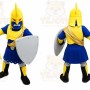 Warrior Mascot Costume for Adults Custom Logo Party Character Suit