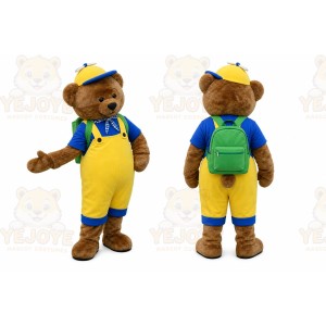 Bear Mascot Costume for Adults Custom Logo Party Character Suit
