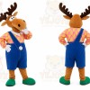 Moose Mascot Costume for Adults Custom Logo Party Character Suit