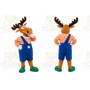 Moose Mascot Costume for Adults Custom Logo Party Character Suit