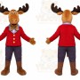 Moose Mascot Costume for Adults Custom Logo Party Character Suit