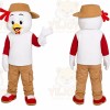 Chicken Mascot Costume for Adults Custom Logo Party Character Suit