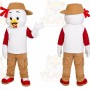 Chicken Mascot Costume for Adults Custom Logo Party Character Suit