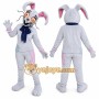 Rabbit Mascot Costume for Adults Custom Logo Party Character Suit