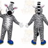 Zebra Mascot Costume for Adults Custom Logo Party Character Suit