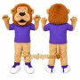 Lion Mascot Costume for Adults Custom Logo Party Character Suit