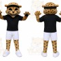 Cheetah Mascot Costume for Adults Custom Logo Party Character Suit