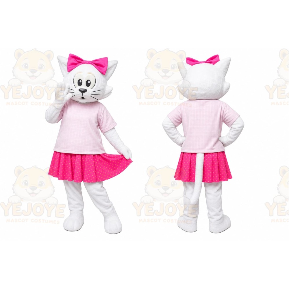 Cat Mascot Costume for Adults Custom Logo Party Character Suit