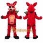 Fox Mascot Costume for Adults Custom Logo Party Character Suit