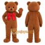 Bear Mascot Costume for Adults Custom Logo Party Character Suit