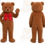 Bear Mascot Costume for Adults Custom Logo Party Character Suit
