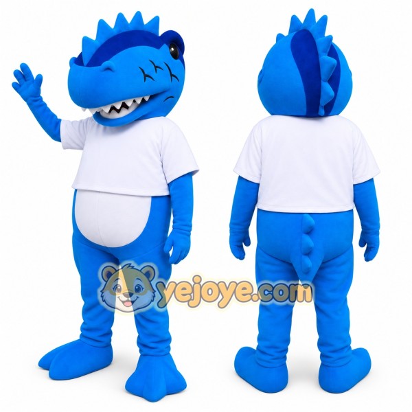 Dinosaur Mascot Costume for Adults Custom Logo Party Character Suit