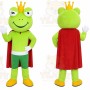 Frog Mascot Costume for Adults Custom Logo Party Character Suit