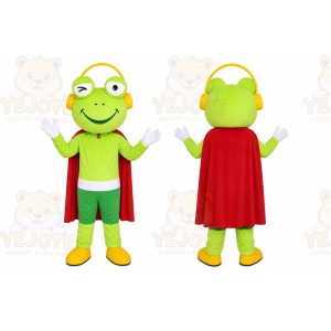 Frog Mascot Costume for Adults Custom Logo Party Character Suit