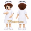 Nurse Mascot Costume for Adults Custom Logo Party Character Suit