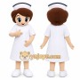Nurse Mascot Costume for Adults Custom Logo Party Character Suit