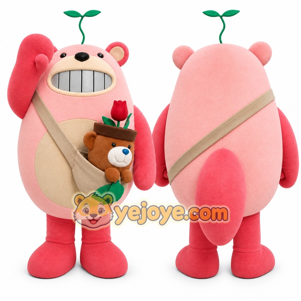 Bear Mascot Costume for Adults Custom Logo Party Character Suit Bear Mascot Costume for Adults Custom Logo Party Character Suit