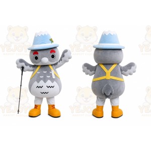 Owl Mascot Costume for Adults Custom Logo Party Character Suit