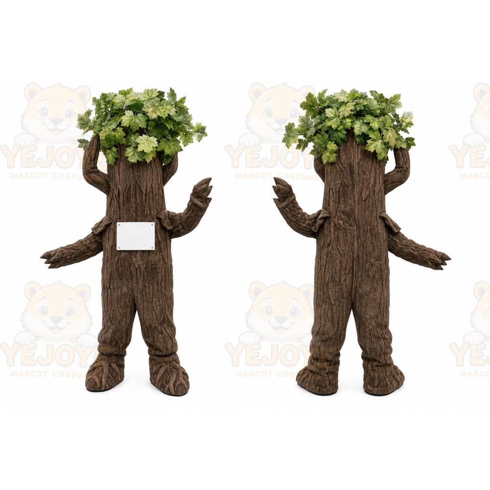 Tree Mascot Costume for Adults Custom Logo Party Character Suit