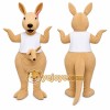 Kangaroo Mascot Costume for Adults Custom Logo Party Character Suit Kangaroo Mascot Costume for Adults Custom Logo Party Character Suit
