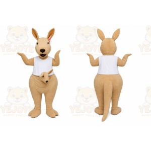 Kangaroo Mascot Costume for Adults Custom Logo Party Character Suit